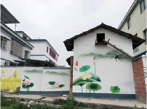 白水室外墙绘-从选材到保养。