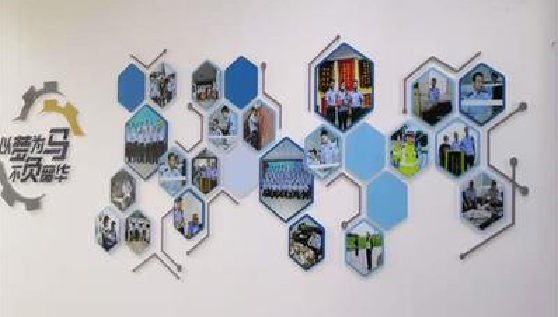 白水文化墙最常见的做法。